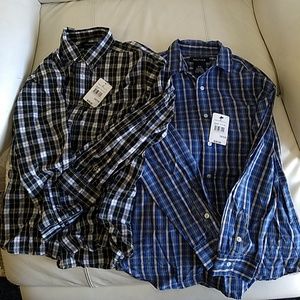 Bundle of BNWT Nautica long sleeve shirts